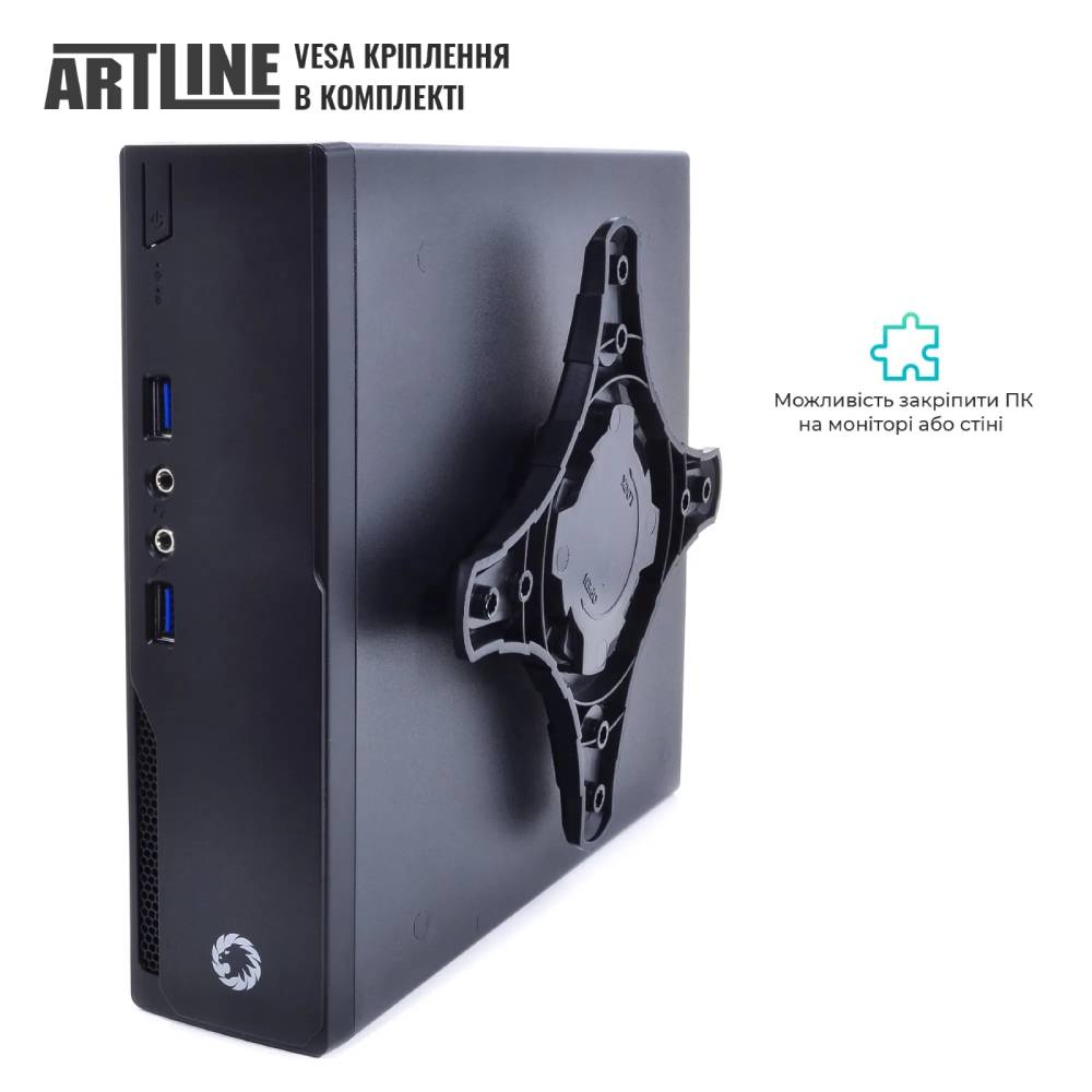 Неттоп ARTLINE Business B19 Windows 11 Pro (B19v10Win) Количество ядер 4