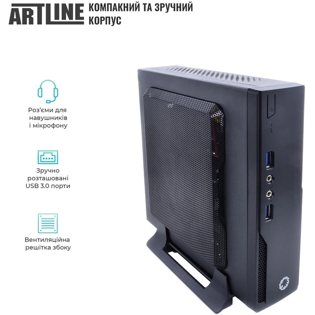 Неттоп ARTLINE Business B19 Windows 11 Pro (B19v17Win) Кількість ядер 6