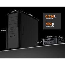 Неттоп BLACKVIEW Mini PC MP100 PRO (MP100 PRO I3 16GB+512GB)