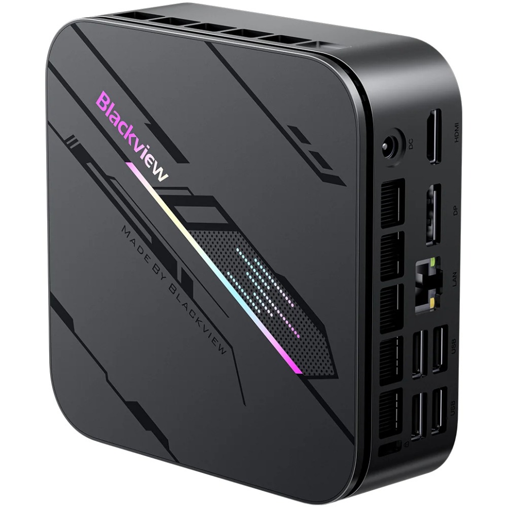 Внешний вид Неттоп BLACKVIEW Mini PC MP100 PRO (MP100 PRO I3 16GB+512GB)