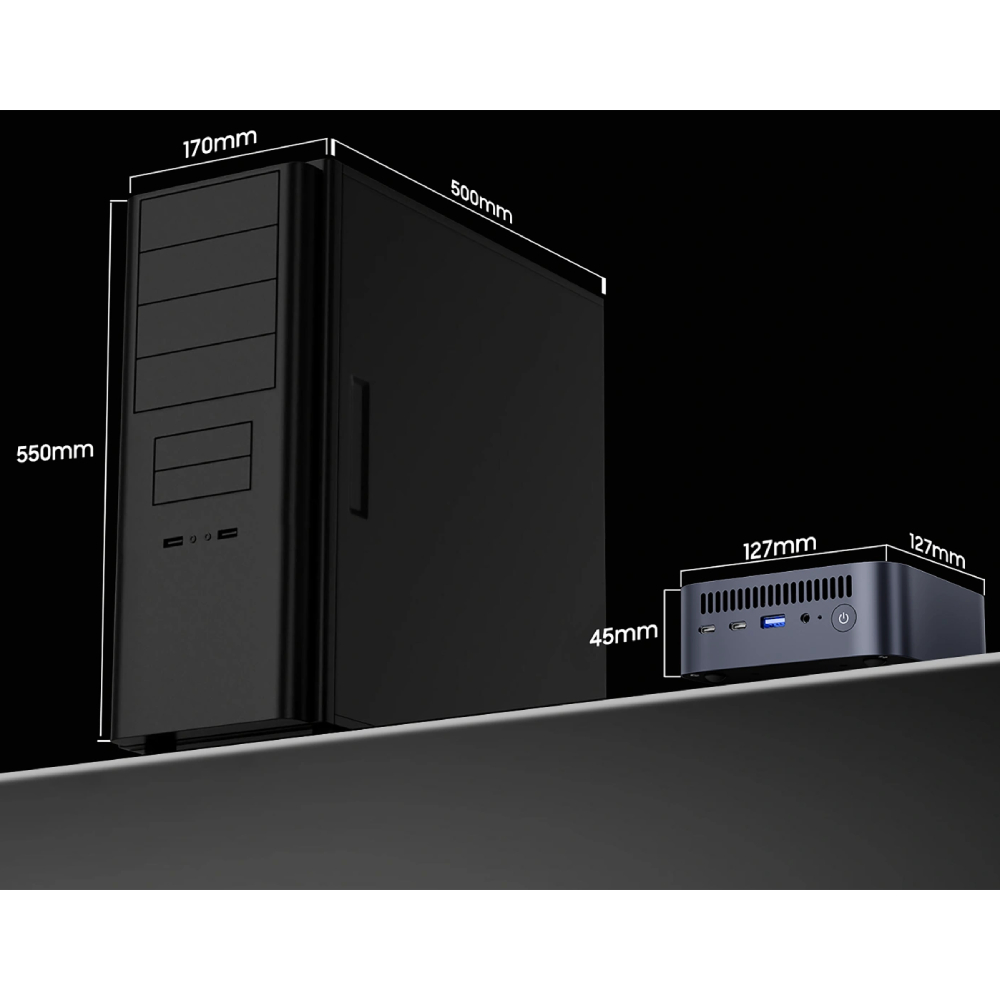 Замовити Неттоп BLACKVIEW Mini PC MP100 (MP100 R7 32GB+1TB)