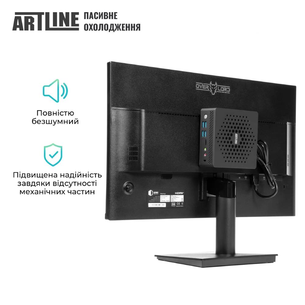 Зовнішній вигляд Неттоп ARTLINE Business B14 Windows 11 Pro (B14v23Win+B24F100PLUS-IPS)