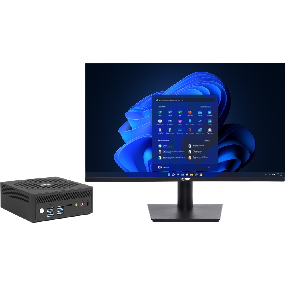 Неттоп ARTLINE Business B14 Windows 11 Pro + Монітор B24F100Plus-IPS (B14v22Win+B24F100Plus-IPS)