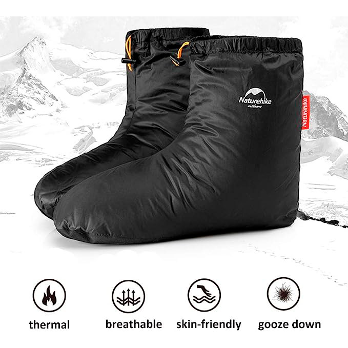 Теплоізоляційні черевики NATUREHIKE S Black (NH18S023-T) Сезон зима