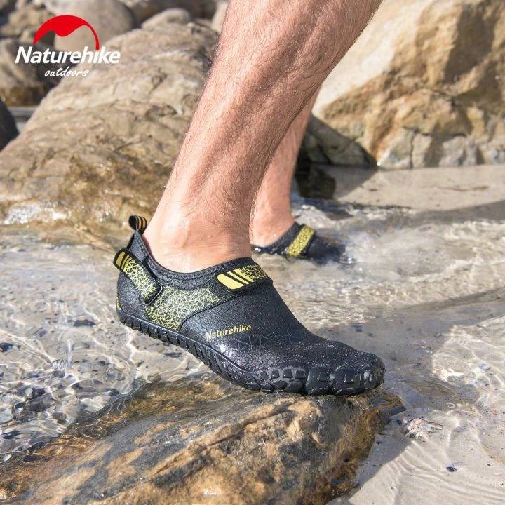 Швидкосохнучі сітчасті черевики NATUREHIKE NH20FS022 L Black (6927595747940) Тип сандалі