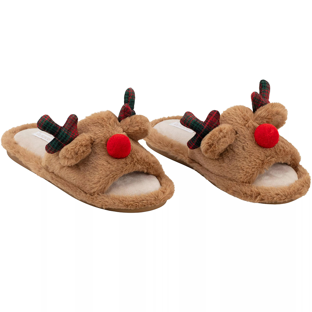 Домашнє взуття ARDESTO Christmas 36/37 р 26 см Brown (ART2536DB) Тип домашнє взуття