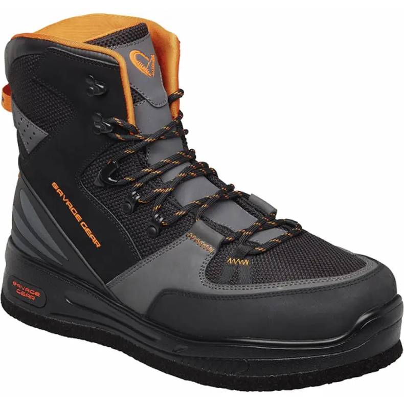 Черевики забродні SAVAGE GEAR SG8 Felt Wading Boot 43р Black/Orange (1601849)