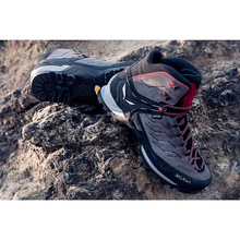 Ботинки SALEWA MS MTN TRAINER MID GTX 63458 4720 42 27 см Grey/Red (013.001.1590)