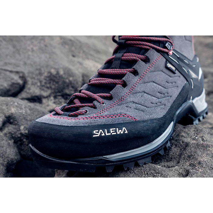 Фото Ботинки SALEWA MS MTN TRAINER MID GTX 63458 4720 42 27 см Grey/Red (013.001.1590)