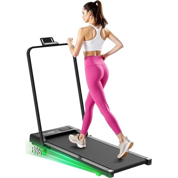 Беговая дорожка AKLUER Walking Pad P03B с поручнем (6978121150178)