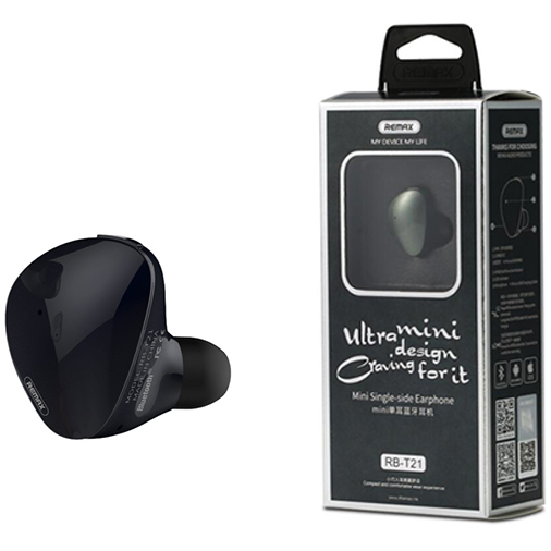 Bluetooth-гарнитура REMAX RB-T21 Black Wireless