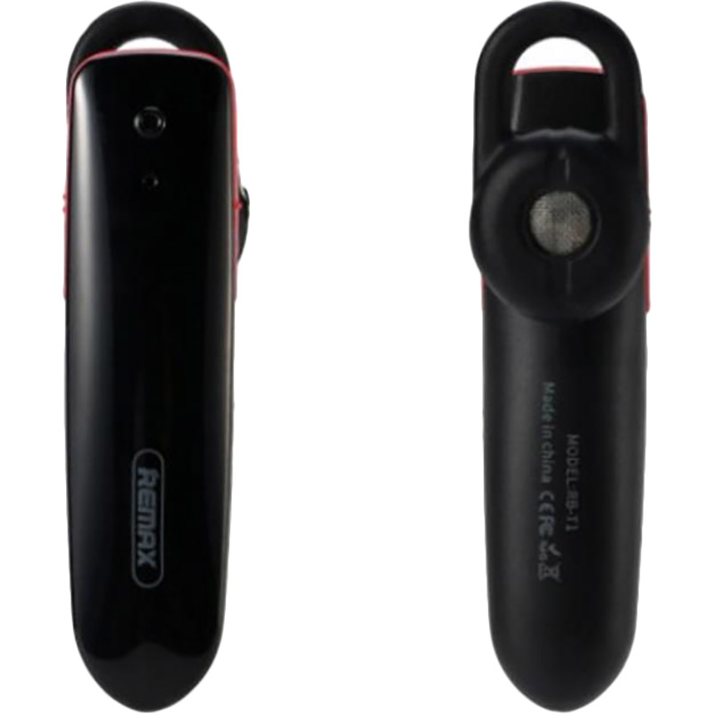 Bluetooth-гарнітура REMAX RB-T1 Black (6954851295440) Дальність дії 10