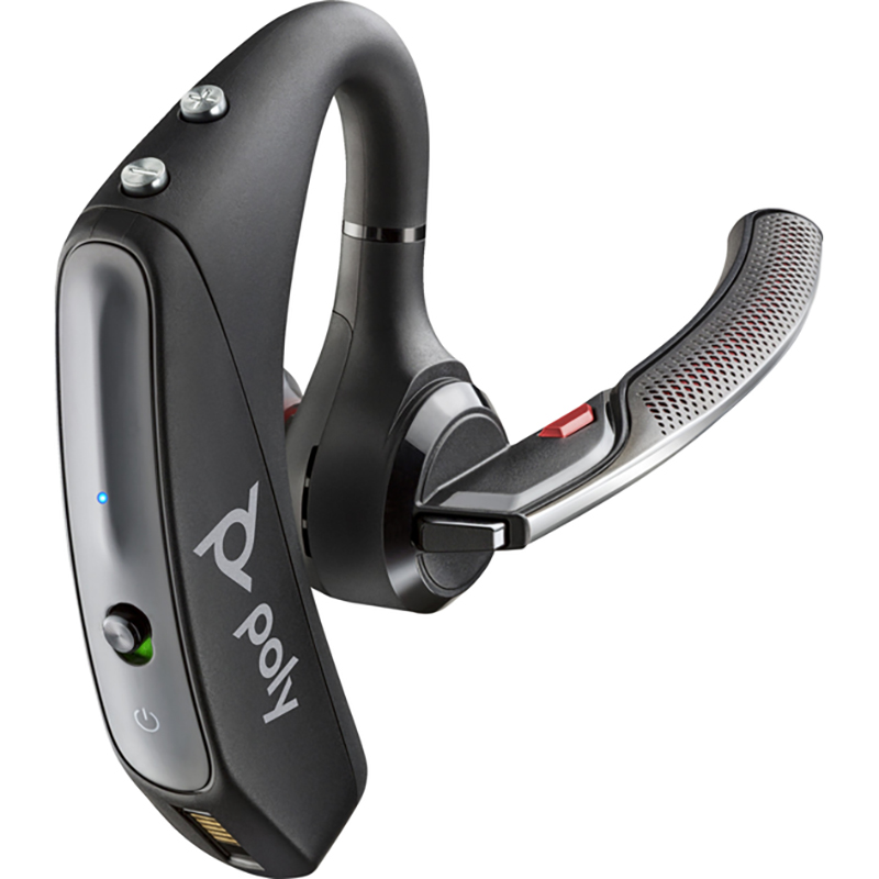 Bluetooth-гарнітура POLY Voyager 5200 UC + BT600 Black (7K2E1AA)