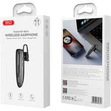 Bluetooth-гарнитура XO BE44 Black (6920680857647)