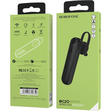Bluetooth-гарнітура BOROFONE BC20 Black (6931474700759)