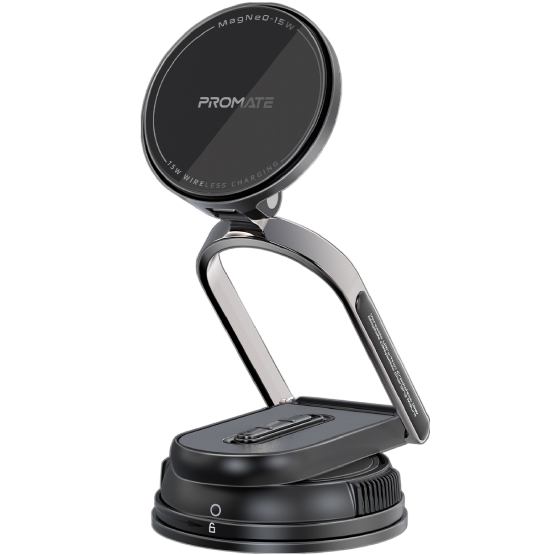 Автодержатель PROMATE Magneo-15w Black (magneo-15w)