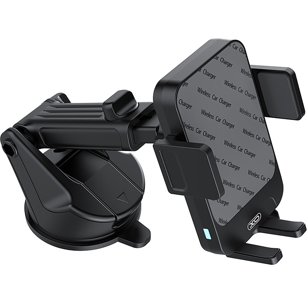 Автоутримувач XO Wireless 15W Black (WX043.black) Тип тримач (зажим)