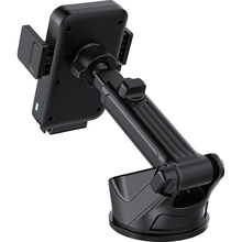 Автоутримувач XO Wireless 15W Black (WX043.black)