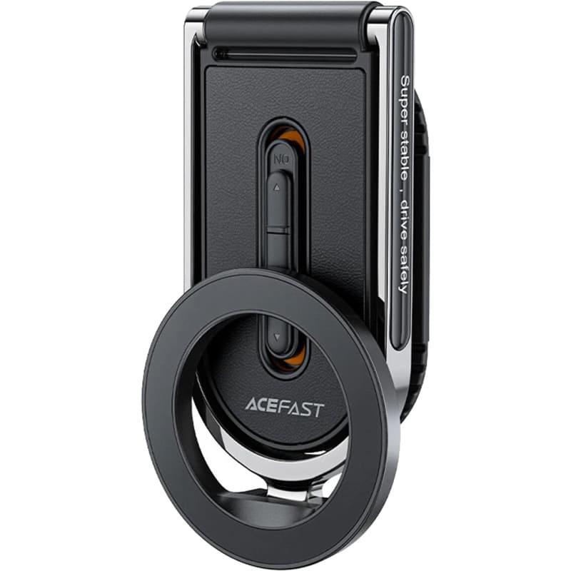 Автоутримувач ACEFAST D54 Black (6974316284321) Тип тримач (магніт)