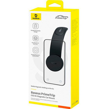 Автодержатель BASEUS PrimeTrip C02 Air Magnetic Black (C40182801113-01)