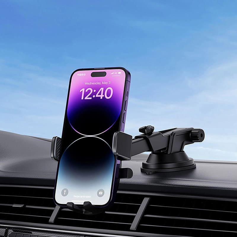 В интернет магазине Автодержатель BASEUS UltraControl Pro Series Black (C40351600113-00)