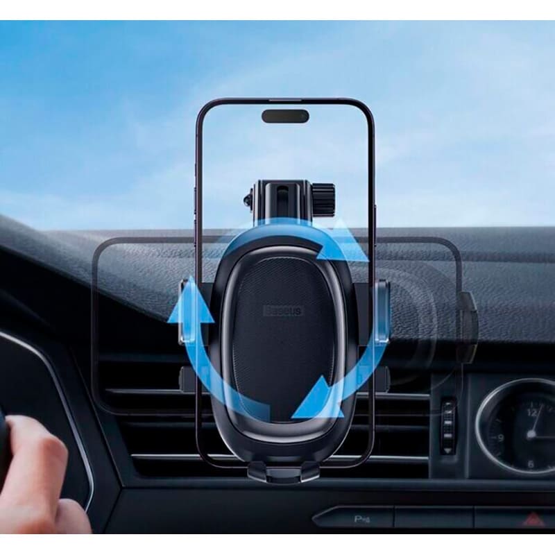 Обзор Автодержатель BASEUS UltraControl Pro Series Black (C40351600113-00)