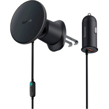 Автотримач BASEUS CW01 Magnetic Wireless Charging Car Mount 40W Claw Edition Black (C40141000111-01)