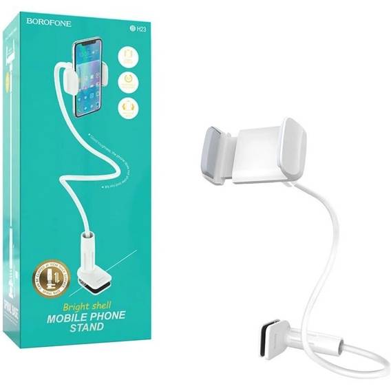 Держатель для смартфона BOROFONE BH23 Bright shell holder (6931474719515) Максимальная ширина зажима, мм 90