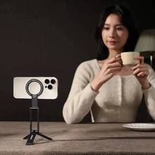 Тримач для смартфону ULANZI VIJIM MA60 Foldable Magnetic Phone Tripod Black (S025)