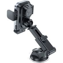 Автоутримувач ACEFAST D53 wireless charging Black (6974316284246)