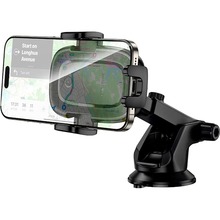 Автоутримувач BOROFONE BH223 Follower wireless fast charg Black (6941991121319)