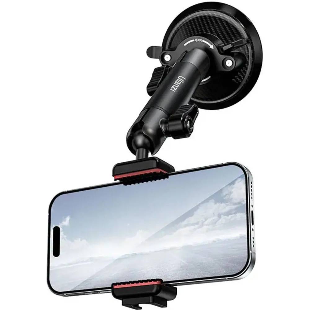 Утримувач Ulanzi Vijim ZJ01 Magnetic Suction Cup Mount Black (7236069) Тип тримач (присоска/скотч)
