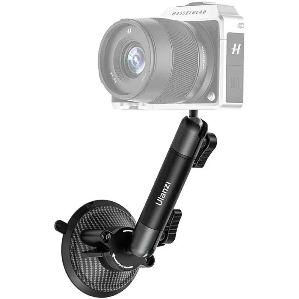 Утримувач Ulanzi Vijim ZJ01 Magnetic Suction Cup Mount Black (7236069) Кріплення на скло