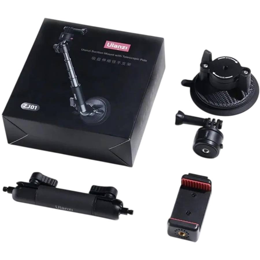 Замовити Утримувач Ulanzi Vijim ZJ01 Magnetic Suction Cup Mount Black (7236069)