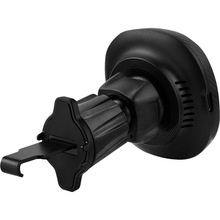 Автоутримувач Brevia AirVent Ultra MagCharge 15W Wireless Charging Black (48000BR)