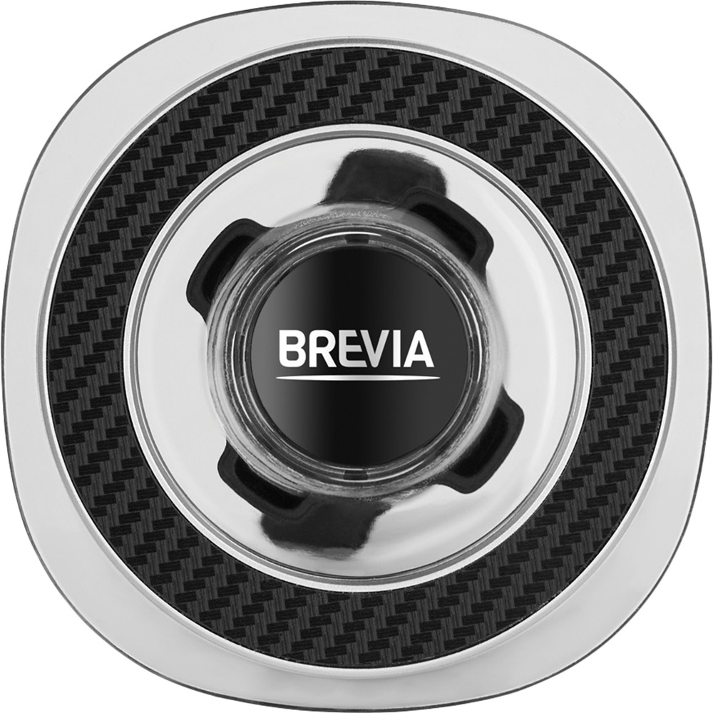 Фото 3 Автотримач BREVIA AirVent Ultra Crystal MagRING Magsafe Black/Clear (48020BR)