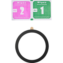 Автотримач BREVIA AirVent Ultra Crystal MagRING Magsafe Black/Clear (48020BR)