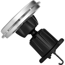 Автотримач BREVIA AirVent Ultra Crystal MagRING Magsafe Black/Clear (48020BR)