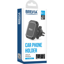 Автоутримувач Brevia AirClip MagSlim Black (48300BR)