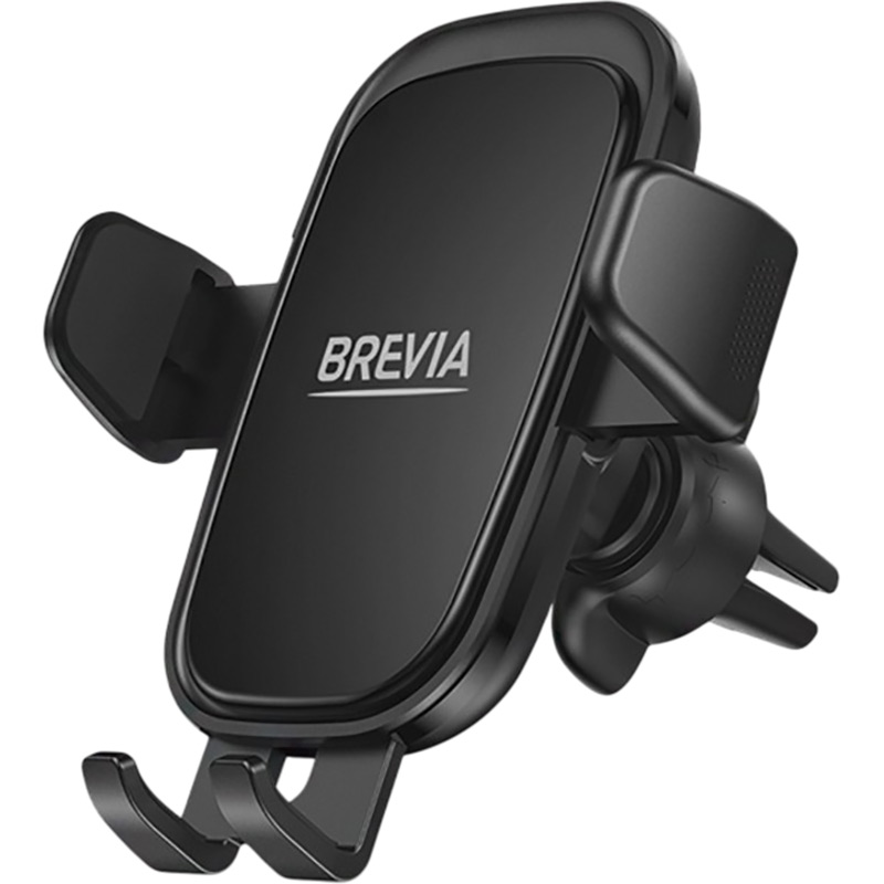 Автоутримувач Brevia AirClip GlossHold Black (48900BR) Кріплення на дефлектор