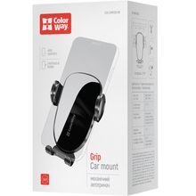 Автотримач COLORWAY Grip Holder Black (CW-CHMH20-BK)