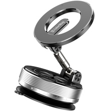 Автотримач COLORWAY з магнітним кільцем MagSafe 360 ° Black (CW-CHM21-BK)