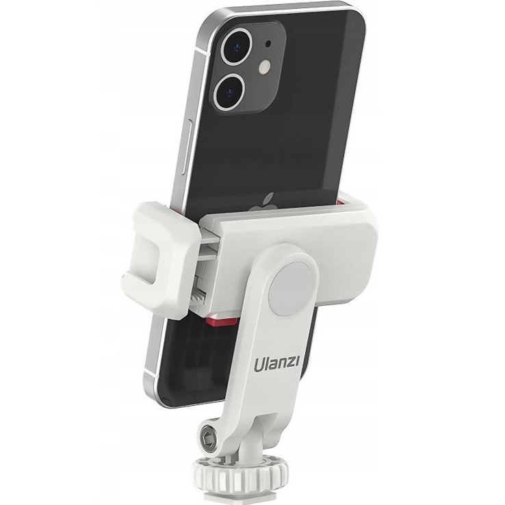 Утримувач для смартфона Ulanzi Vijim Plastic Cell Phone Holder White (UV-3057 ST-06S) Максимальна ширина зажиму, мм 90