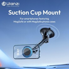 Утримувач для смартфона Ulanzi Vijim ZJ06 Suction Cup Mount (T117)