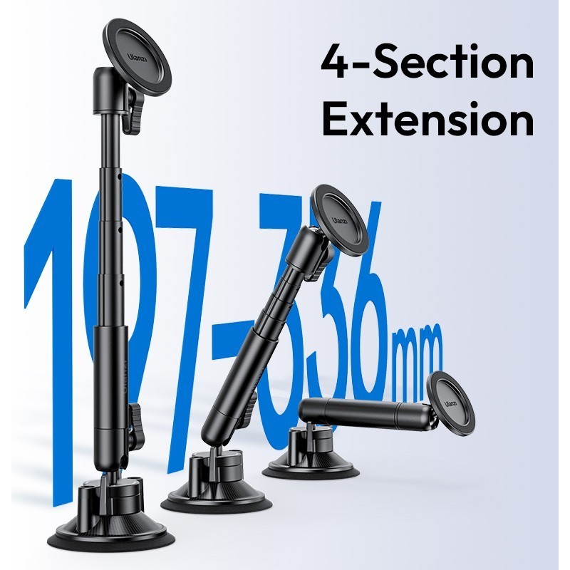 Фото 15 Утримувач для смартфона Ulanzi Vijim ZJ06 Suction Cup Mount (T117)