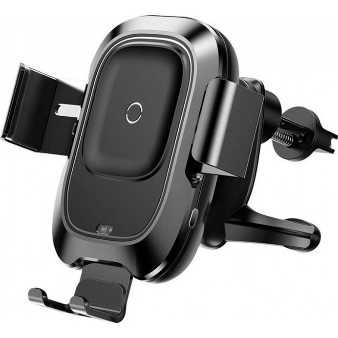 

Держатель BASEUS Smart 2А Qi 10W black (468803), Smart беспроводная 2А Qi 10W black