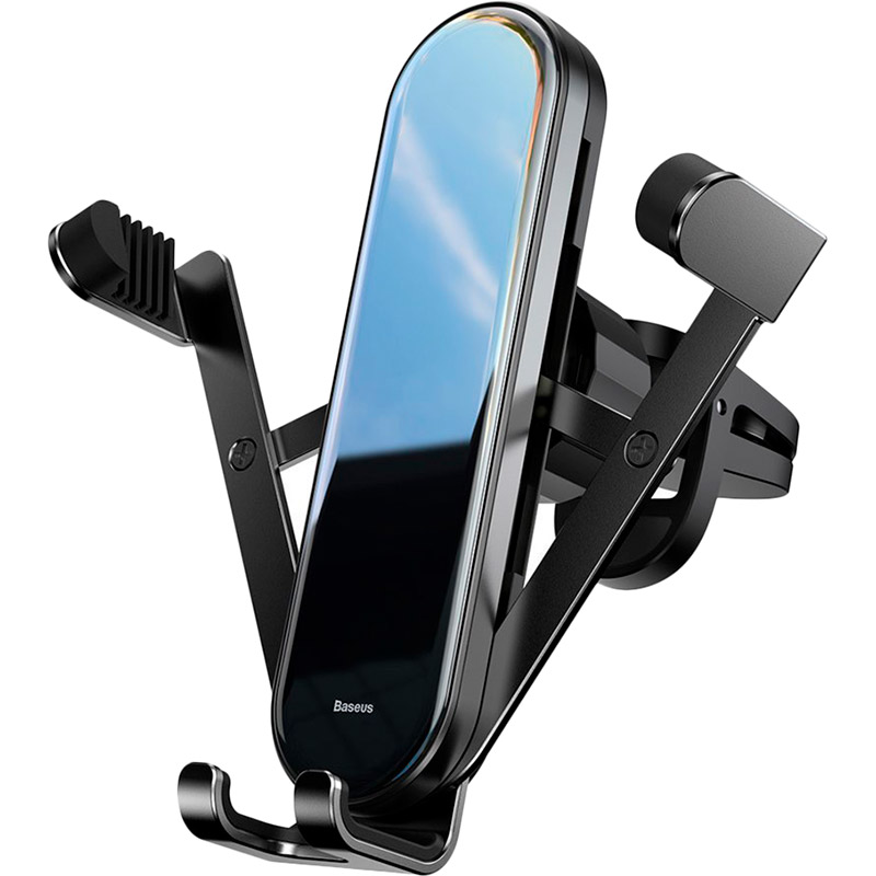 

Автодержатель BASEUS Penguin gravity phone holder Silver (SUYL-QE0S), Penguin gravity phone holder Срібний