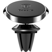 Держатель BASEUS Small ears series Magnetic suction bracket Black (SUER-A01)
