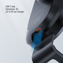 Автодержатель ColorWay 15W Dashboard Car Wireless Charger Black (CW-CHAW037Q-BK)