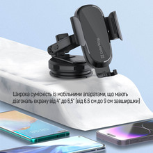 Автодержатель ColorWay 15W Dashboard Car Wireless Charger Black (CW-CHAW037Q-BK)